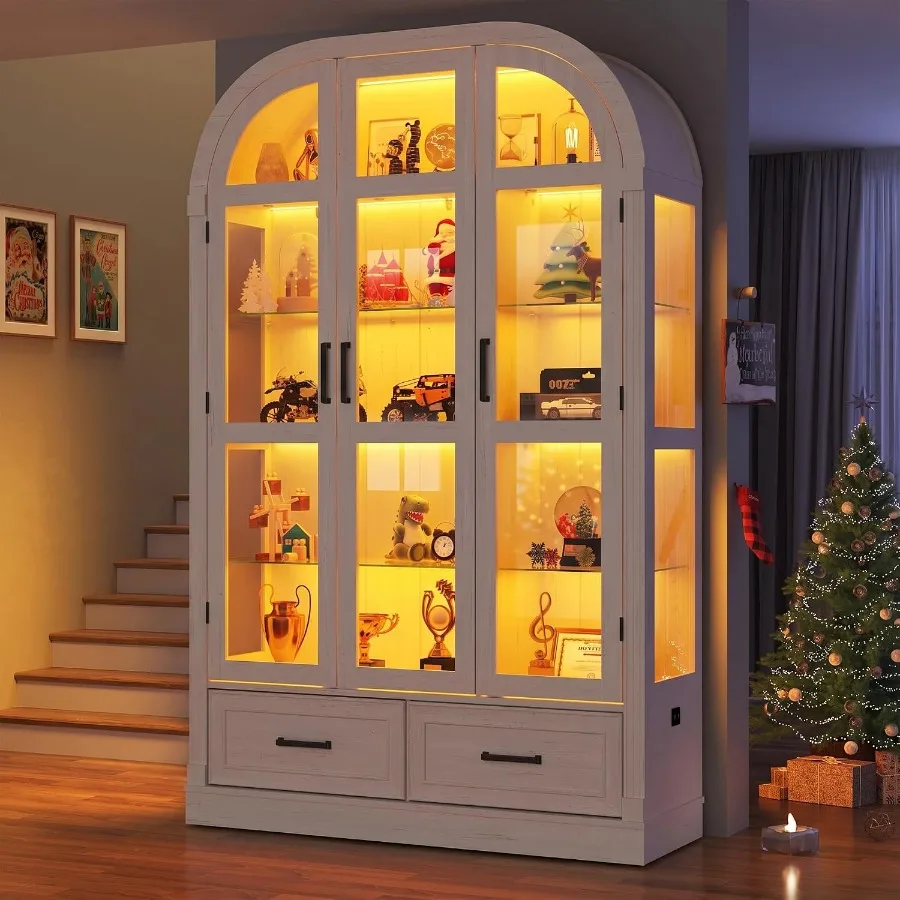Lighting - Vitrine arqueada de 74