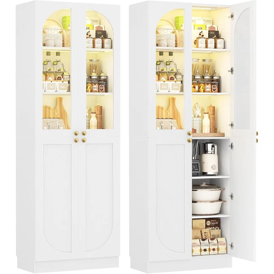 Lighting - Armário para cozinha, com portas de