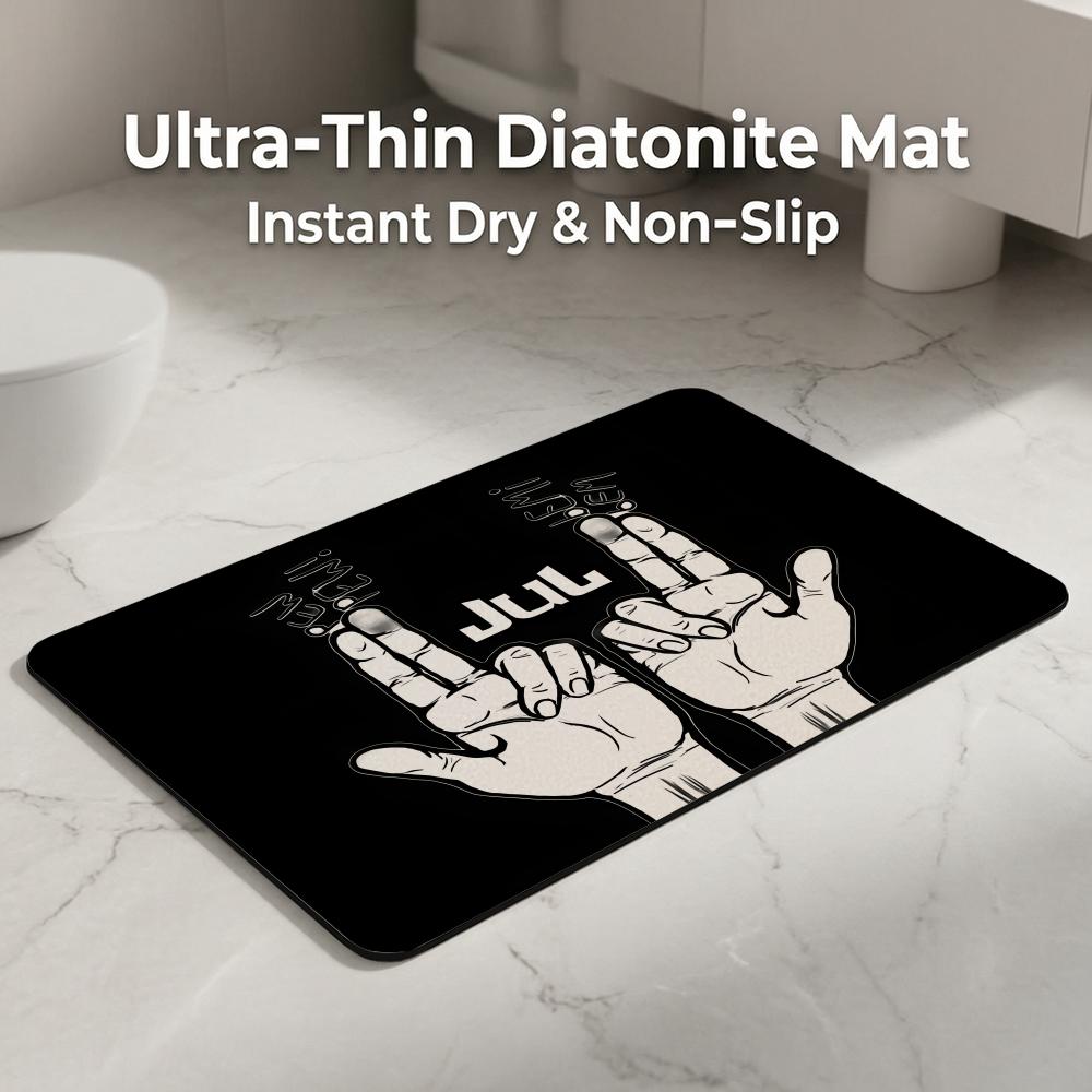 Tapete de Banho de Diatomita R - Quick Dry Diatomite Bath Mat avaliação e preço