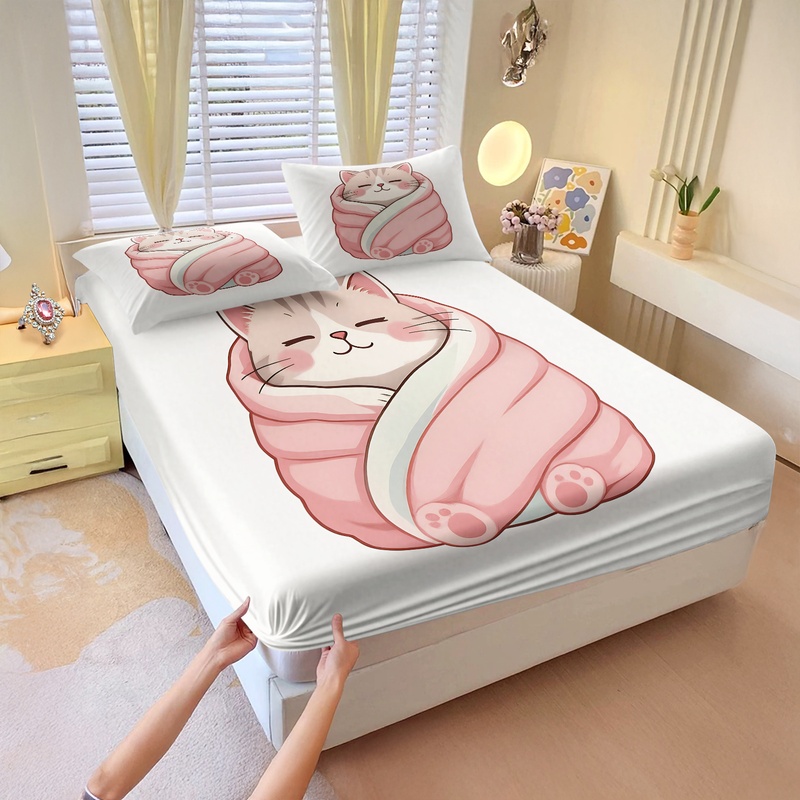 Conjunto de Lençóis Ajustáveis - Fitted Bed Sheets Deep Pocket avaliação e preço