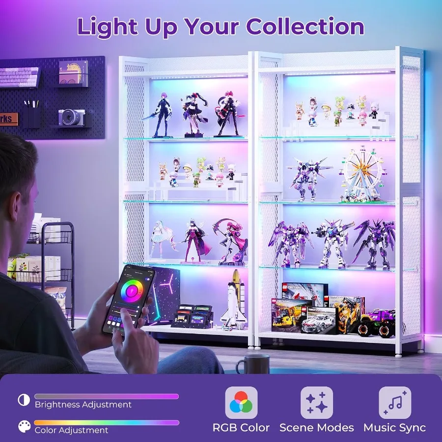 Vitrine com Prateleiras de Vid - Lighting avaliação e preço