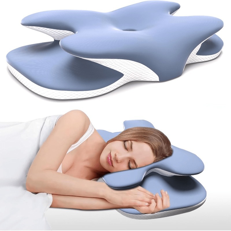Travesseiro cervical ergonômic - Memory Foam Orthopedic Pillow Neck Pain avaliação e preço