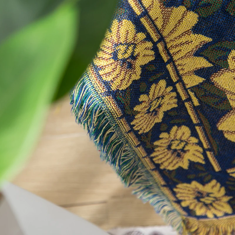 Cobertor de algodão para sofá, - Boho Throw Blanket Fringe avaliação e preço