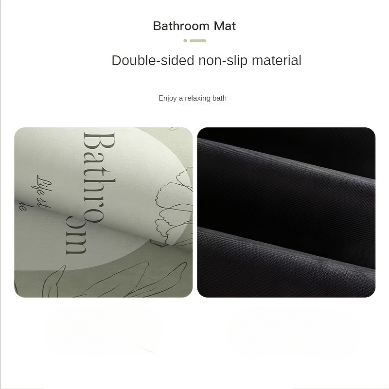 Tapete de Entrada Quadrado de  - Quick Dry Diatomite Bath Mat avaliação e preço